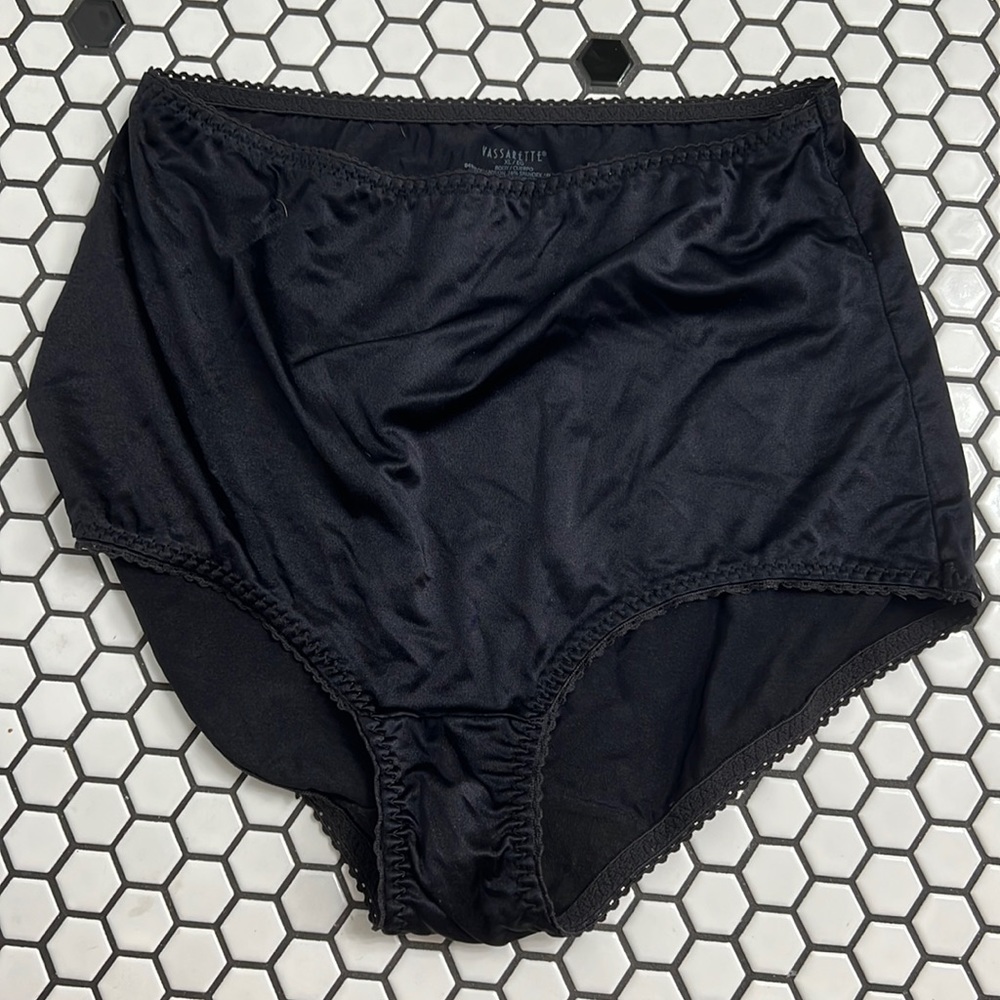 Vassarette high waist woman panties size XL